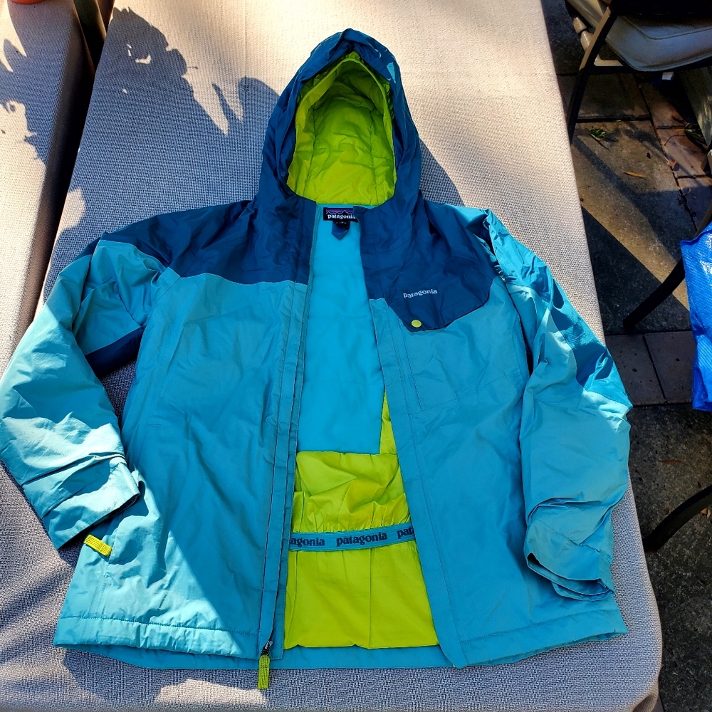 Patagonia Blue and Green Jacket